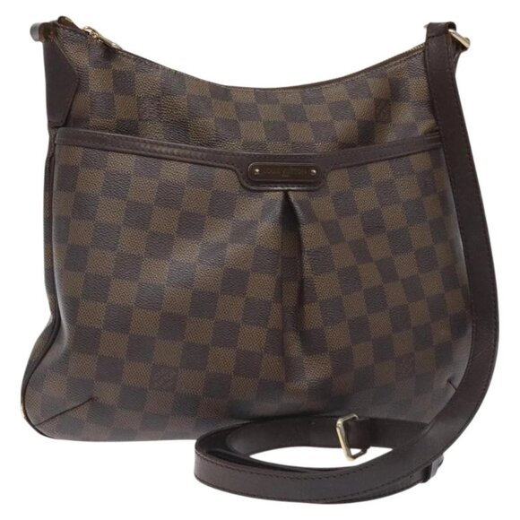 LOUIS VUITTON Damier Ebene Bloomsbury GM Shoulder Bag N42250 LV Auth 127290 - Picture 1 of 16